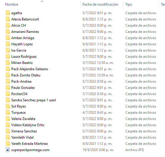 23 Packs exclusivos de Morritas Colegiala XXX y Caseros 2024